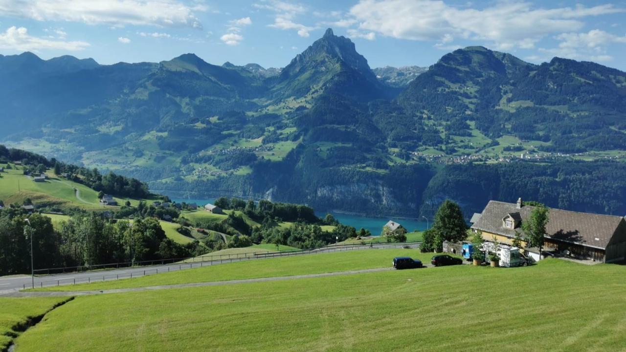 Traumhafte Sonnenresidenz Mit Berg- Und Seeblick Амден Экстерьер фото